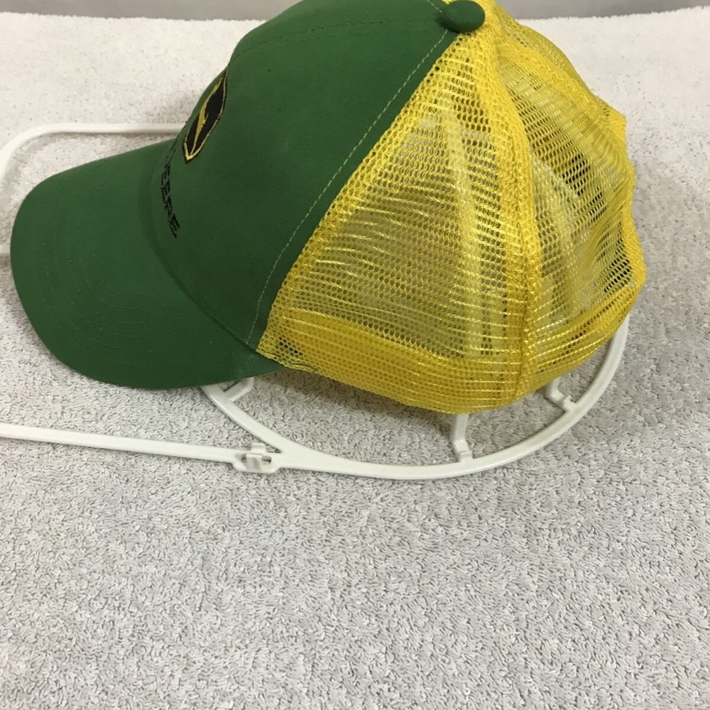 John Deere green & yellow snapback trucker hat - mens one size. - Picture 4 of 6